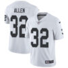 Nike Oakland Raiders #32 Marcus Allen White Men’s Stitched NFL Vapor Untouchable Limited Jersey