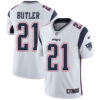 Nike New England Patriots #21 Malcolm Butler White Men’s Stitched NFL Vapor Untouchable Limited Jersey