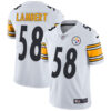 Nike Pittsburgh Steelers #58 Jack Lambert White Men’s Stitched NFL Vapor Untouchable Limited Jersey