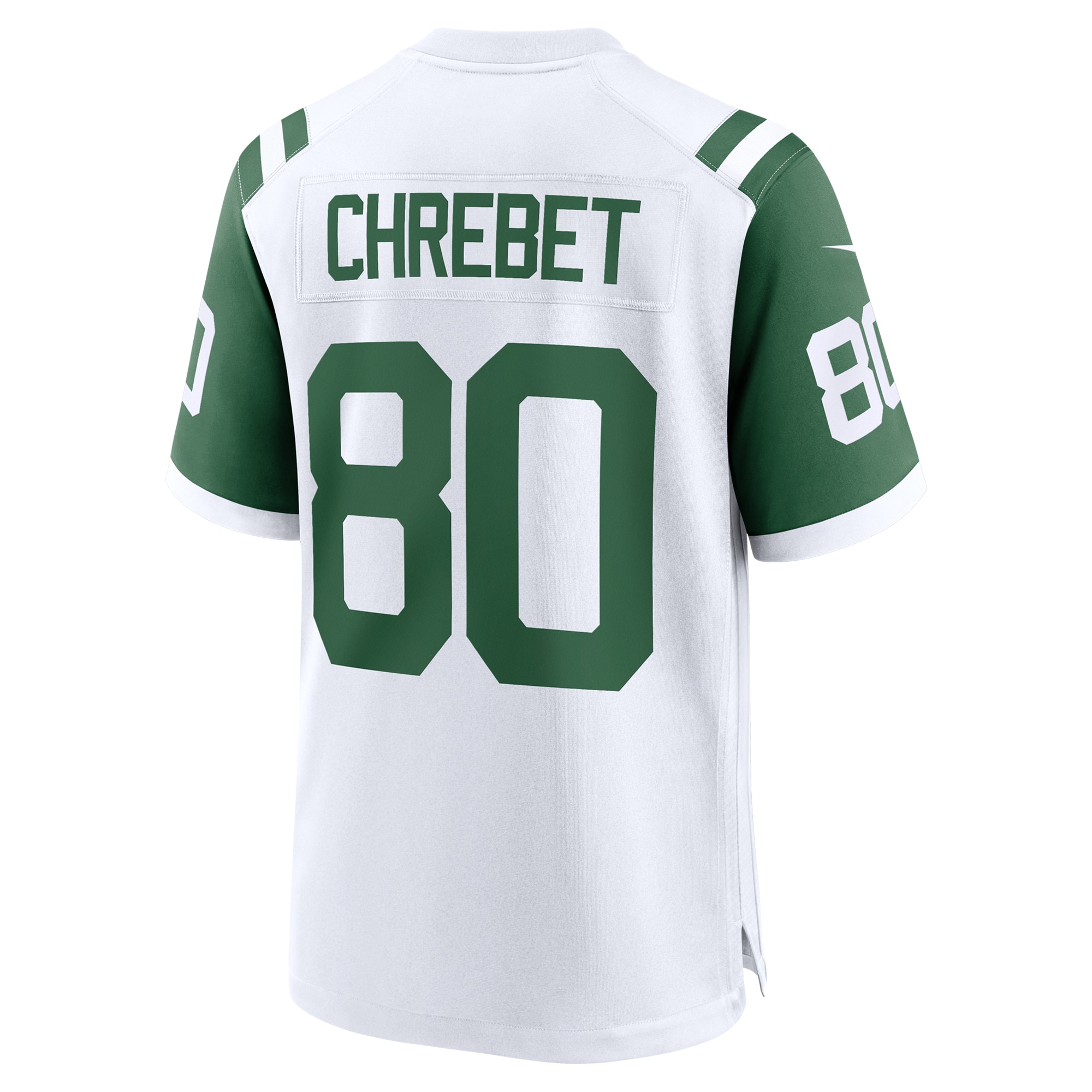 Wayne Chrebet New York Jets Nike Classic Alternate Retired Player Game Jersey White - Image 3