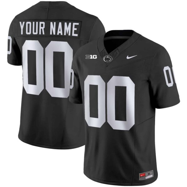 Penn State Nittany Lions Vapor Limited Custom Jersey – All Stitched – Men – Black
