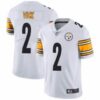 Men’s Pittsburgh Steelers #2 Michael Vick White Vapor Untouchable Limited Stitched Jersey