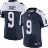 Nike Dallas Cowboys #9 Tony Romo Navy Blue Thanksgiving Men’s Stitched NFL Vapor Untouchable Limited Throwback Jersey