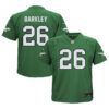 Saquon Barkley 26 Philadelphia Eagles Alternate Game YOUTH Jersey – Kelly Green