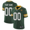 Green Bay Packers Active Player Custom Green With John Madden Patch Vapor Limited Stitched Football Jersey