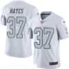 Men’s Oakland Raiders #37 Lester Hayes Retired White 2016 Color Rush Stitched NFL Nike Limited Jersey