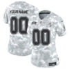 Women Tampa Bay Buccaneers Active Player Custom 2024 FUSE Arctic Camo Salute To Service Limited Football Stitched Jersey