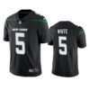 Men’s New York Jets #5 Mike White Black Vapor Untouchable Limited Stitched Jersey