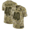 Nike Cardinals #40 Pat Tillman Camo Men’s Stitched NFL Limited 2018 Salute to Service Jersey