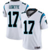 Men’s Carolina Panthers #17 Xavier Legette White 2024 Draft Vapor Limited Football Stitched Jersey