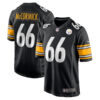 Mason McCormick 66 Pittsburgh Steelers Game Men Jersey – Black