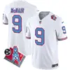 Mens Tennessee Titans 1997 Throwback Limited Vapor Limited Jersey Steve Mcnair Jersey White