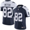 Nike Dallas Cowboys #82 Jason Witten Navy Blue Thanksgiving Men’s Stitched NFL Vapor Untouchable Limited Throwback Jersey