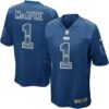 Nike Colts #1 Pat McAfee Royal Blue Team Color Men’s Stitched NFL Limited Strobe Jersey