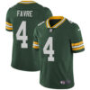 Nike Green Bay Packers #4 Brett Favre Green Team Color Men’s Stitched NFL Vapor Untouchable Limited Jersey
