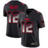 Nike Patriots #12 Tom Brady Black Men’s Stitched NFL Vapor Untouchable Limited Smoke Fashion Jersey