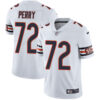 Nike Chicago Bears #72 William Perry White Men’s Stitched NFL Vapor Untouchable Limited Jersey