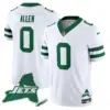 Mens New York Jets Home Patch Vapor Legacy Limited Jersey Braelon Allen Jersey White