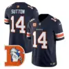 Mens Denver Broncos Throwback Vapor Limited Jersey V2 Courtland Sutton Jersey Navy
