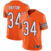 Nike Chicago Bears #34 Walter Payton Orange Men’s Stitched NFL Limited Rush Jersey