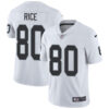 Nike Oakland Raiders #80 Jerry Rice White Men’s Stitched NFL Vapor Untouchable Limited Jersey