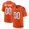 Cincinnati Bengals Nike Alternate Game Custom Jersey Orange