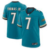 Men’s Jacksonville Jaguars #7 Brian Thomas Jr Teal 2024 F.U.S.E. Prowler Throwback Vapor Limited Football Stitched Jersey