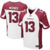 Men’s Arizona Cardinals #13 Kurt Warner White Retired Player NFL Nike Elite Jersey