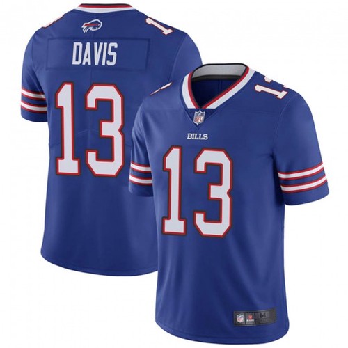 Men’s Buffalo Bills #13 Gabriel Davis Blue Vapor Untouchable Limited Stitched Jersey