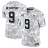 Minnesota Vikings #9 JJ Mccarthy Arctic Camo 2024 FUSE Salute To Service Limited Football Stitched Jersey