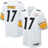 Men’s Pittsburgh Steelers #17 Eli Rogers White Road Stitched NFL Nike Game Jersey