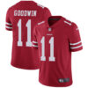 Nike 49ers #11 Marquise Goodwin Red Team Color Men’s Stitched NFL Vapor Untouchable Limited Jersey