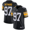 Nike Pittsburgh Steelers #97 Cameron Heyward Black Alternate Men’s Stitched NFL Vapor Untouchable Limited Jersey