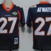 Denver Broncos #27 Steve Atwater Blue Super Bowl Throwback Jersey