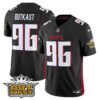 Outkast x Atlanta Falcons 2024 Vapor Limited Jersey – All Stitched – Black – OutKast Jersey