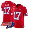 Buffalo Bills 2024 Bills Mafia Patch Vapor Limited Jersey – All Stitched – Red – Josh Allen Jersey