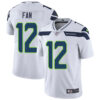Nike Seattle Seahawks #12 Fan White Men’s Stitched NFL Vapor Untouchable Limited Jersey