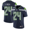 Nike Seattle Seahawks #24 Marshawn Lynch Steel Blue Team Color Men’s Stitched NFL Vapor Untouchable Limited Jersey