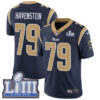 #79 Limited Rob Havenstein Navy Blue Nike NFL Home Men’s Jersey Los Angeles Rams Vapor Untouchable Super Bowl LIII Bound