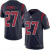 Men’s Houston Texans #27 Quintin Demps Navy Blue 2016 Color Rush Stitched NFL Nike Limited Jersey
