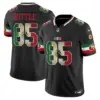 Mens San Francisco 49Ers Mexico Vapor Limited Jersey V4 George Kittle Jersey Black