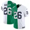 Men’s Half Philadelphia Eagles College Football Vapor Limited Jersey Saquon Barkley Jersey
