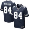 Men’s Dallas Cowboys #84 Jay Novacek Navy Blue Team Color NFL Nike Elite Jersey