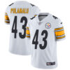 Nike Pittsburgh Steelers #43 Troy Polamalu White Men’s Stitched NFL Vapor Untouchable Limited Jersey