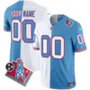 Men’s Tennessee Titans 1997 Throwback Limited Vapor Limited Custom Jersey Split