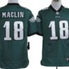 Nike Philadelphia Eagles #18 Jeremy Maclin Dark Green Game Jersey
