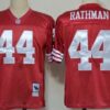 San Francisco 49ers #44 Tom Rathman Red Throwback Jersey