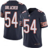 Men’s Chicago Bears #54 Brian Urlacher Navy Blue 2016 Color Rush Stitched NFL Nike Limited Jersey