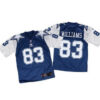 Nike Cowboys #83 Terrance Williams Navy BlueWhite Throwback Men’s Stitched NFL Elite Jersey