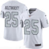 Men’s Oakland Raiders #25 Fred Biletnikoff Retired White 2016 Color Rush Stitched NFL Nike Limited Jersey